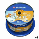 DVD-R Verbatim 4,7 GB 16x (4 Ühikut)