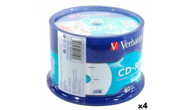 CD-R Verbatim 700 MB 52x (4 Ühikut)