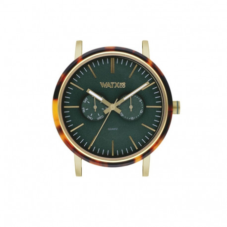 Unisex Kell Watx & Colors WXCA2740 Roheline Kuldne (Ø 44 mm)