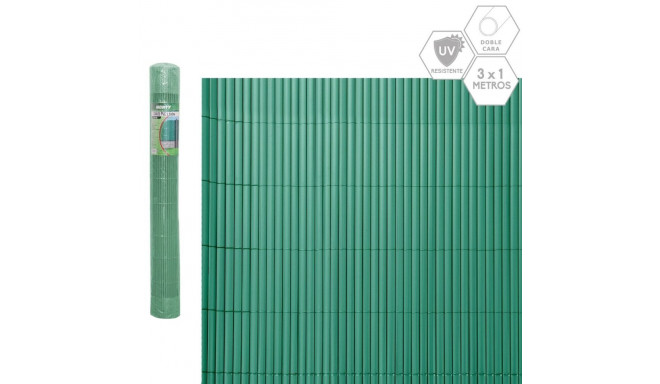 Garden Fence Green PVC 1 x 300 x 100 cm