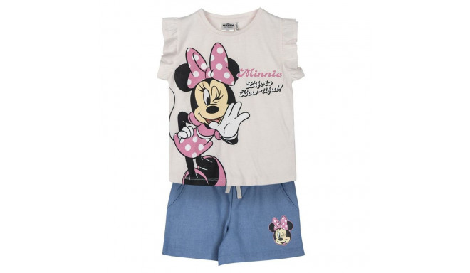 Riiete komplekt Minnie Mouse Heleroosa - 5 aastat