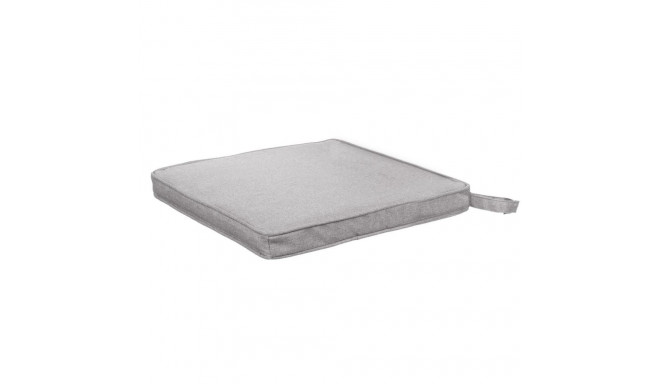 Chair cushion Grey 38 x 38 x 4 cm