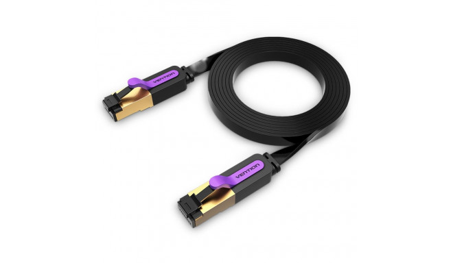 UTP Category 6 Rigid Network Cable Vention ICABL Black 10 m