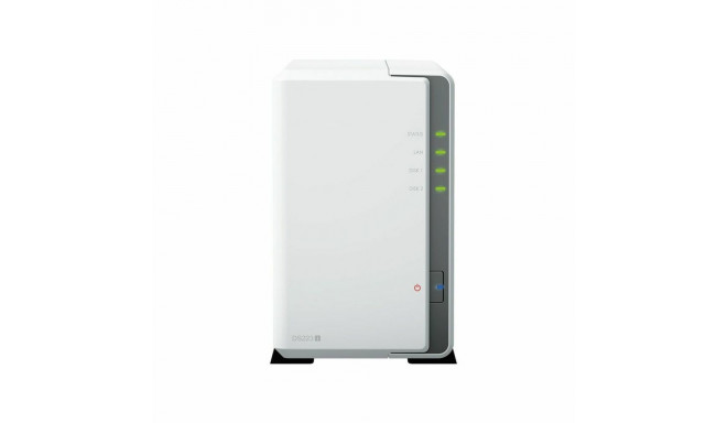 NAS Võrgusalvesti Synology DS223J Quad Core Valge