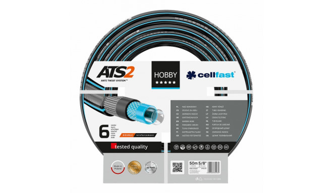 Voolik Cellfast Hobby Ats2 PVC 50 m Ø 15 mm 6-kihiline