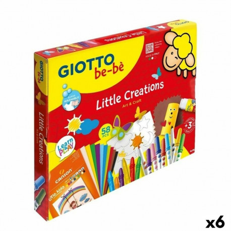Joonistuskomplekt Giotto BE-BÉ Little Creations Mitmevärviline (6 Ühikut)
