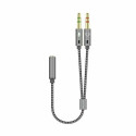 3.5 mm Mono või Stereo Pistiku Adapter Aisens A128-0417