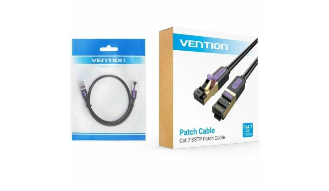 UTP Kategooria 6 Jäik Võrgukaabel Vention ICDBH Must 2 m