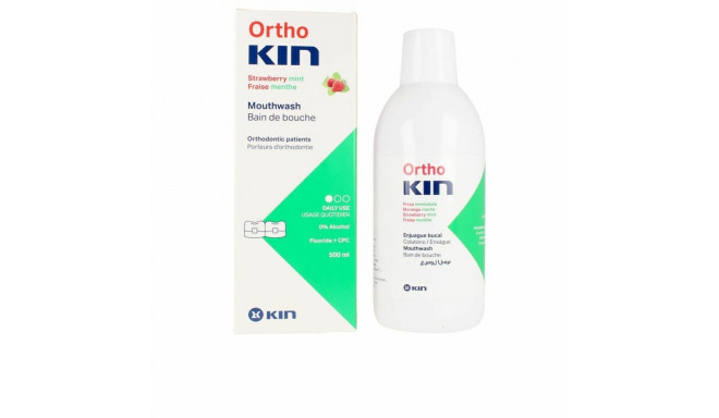 Ополаскиватель для полости рта Kin Orthokin 500 ml Клубника Мята