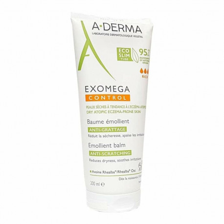 Rahustav palsam sügelevale ja ärritunud nahale A-Derma Exomega Control 200 ml