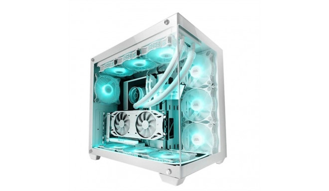 ATX Semi-tower Box Mars Gaming MCV4 White