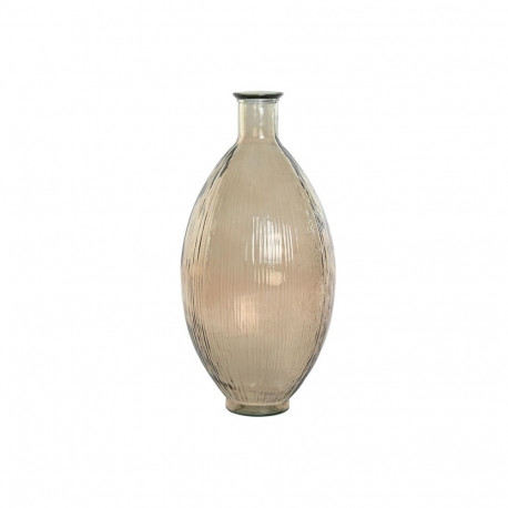 Vaas Home ESPRIT Pruunikashall Taaskasutatud klaas 30 x 30 x 59 cm