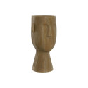 Vase Home ESPRIT Brown Resin Face 15 x 15 x 31 cm Vase Home ESPRIT Brown Resin Face 15 x 15 x 31 cm