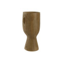 Vase Home ESPRIT Brown Resin Face 15 x 15 x 31 cm Vase Home ESPRIT Brown Resin Face 15 x 15 x 31 cm