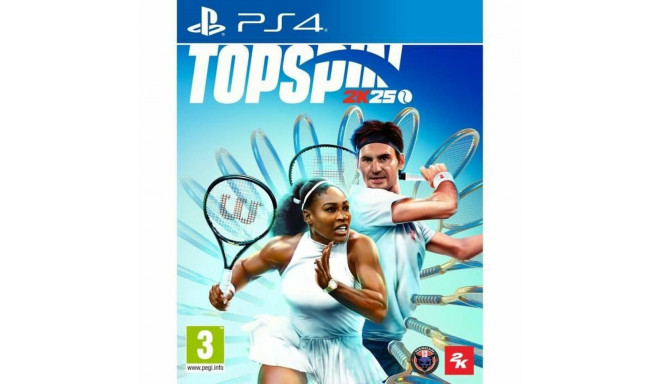 PlayStation 4 videomäng 2K GAMES Top Spin 2K25 (FR)