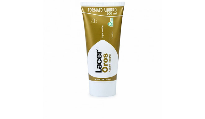 Zobu Pasta Complete Action Lacer Oro Acción Integral (200 ml)