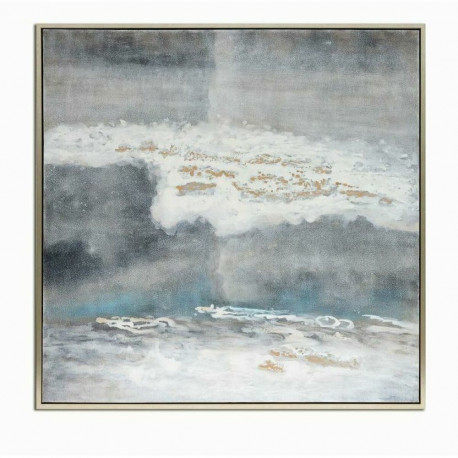 Kangas DKD Home Decor Abstraktne Kaasaegne (131 x 3,8 x 131 cm)