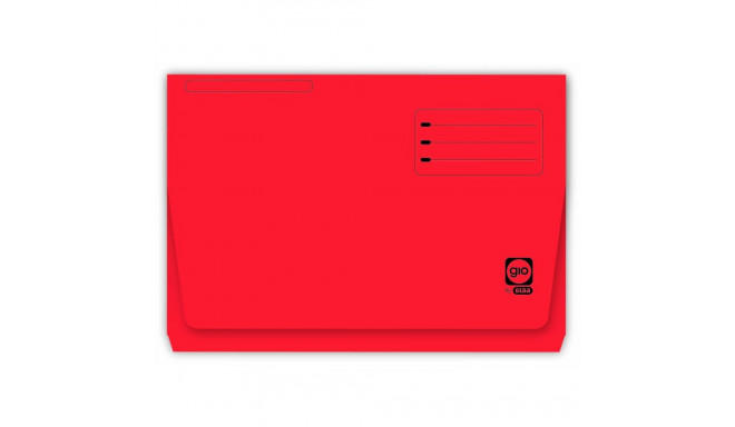 Alamkaust Elba Punane Küllastunud punane A4 25 Tükid, osad