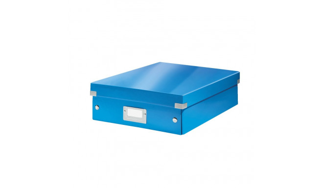 Hoiukarp kokkupandav Leitz WOW Organiser Click&Store sinine, Medium 281x100x370mm, 2-4 jaotust, lam.