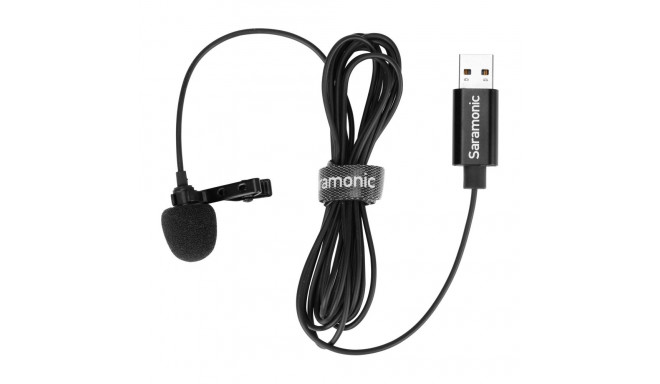 Saramonic SR-ULM10 tie microphone with USB connector