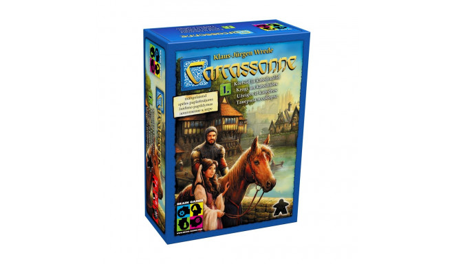 Brain Games Carcassonne laiend 1: Kõrtsid ja Katedraalid lauamäng (BRG#CCE1)