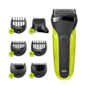 BRAUN Series 3 electric shaver 300BT Green 300BT Green