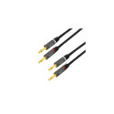 LogiLink Speaker cable 2x2.50 mm2 + Banana plug 5m