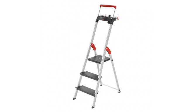 HAILO majapidamis prügikastid L100 TopLine / alumiinium / 3-astmeline 038050307