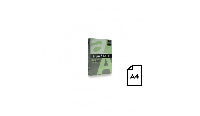 Colour paper Double A, 80g, A4, 500 sheets, Emerald