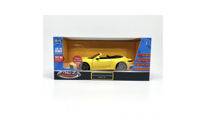 MSZ Die-cast model Porsche 911 Carrera Cabriolet, 1:32