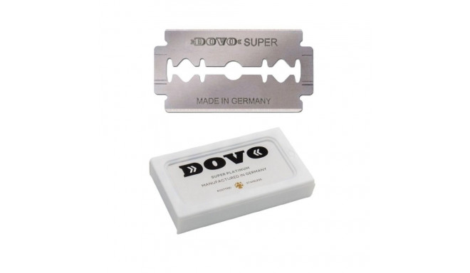 DOVO 30451201  Razor Blades, stainless, pack of 10 blades in