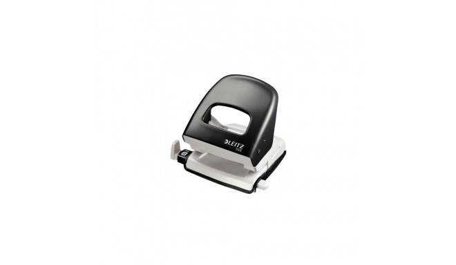 Punch hole Leitz 5008, black, up to 30 sheets, metal 1101-117