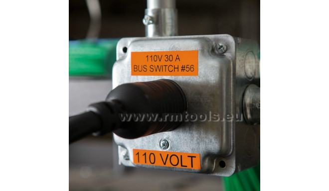 Vinüülteip XTL 54 mm must/valge