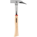 Roofing hammer with wooden handle 600 g.