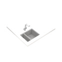 Sink Teka Square 560TG Stone Gray