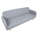 Sofa bed KARIN 208x80x80cm, grey