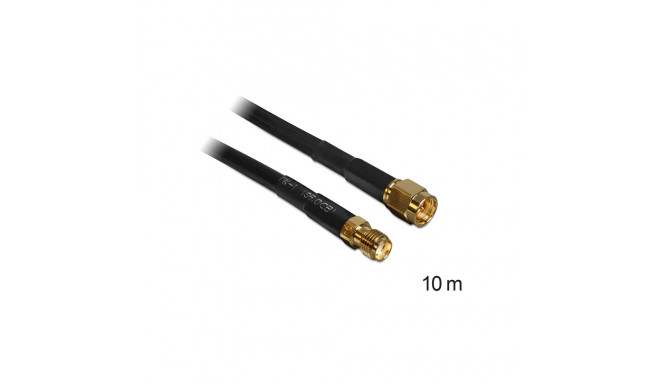 SMA pikenduskaabel 10.0m CFD/RF200 Low Loss