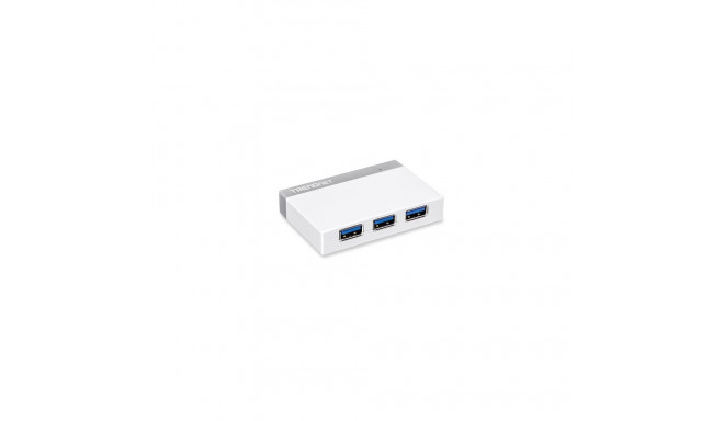 4-Port USB 3.0 Hub, adapter included (5VDC 3A)