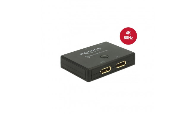 Displayport 2 - 1 Switch bidirectional 4K 60 Hz