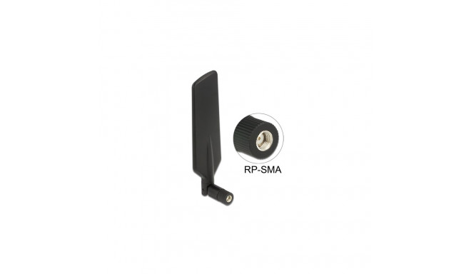 Ringantenn: 1-4 dBi LTE, Bluetooth,GSM, UMTS, WLAN Dualband, ZigBee, Z-Wave, sisetingimustele, rp-sm