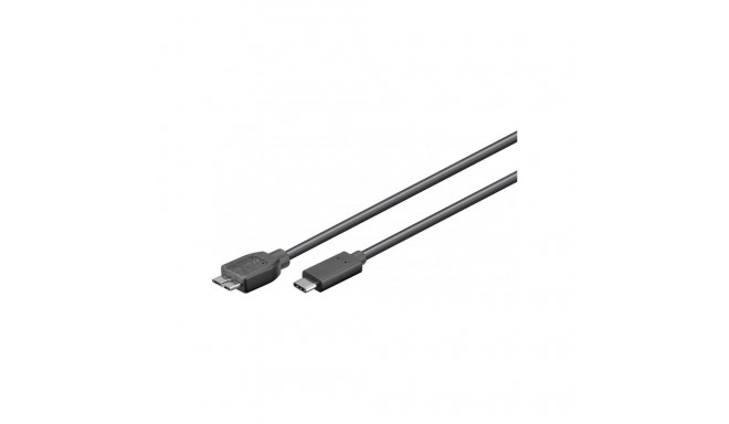 USB 3.0 micro B - USB-C 0.6m, must
