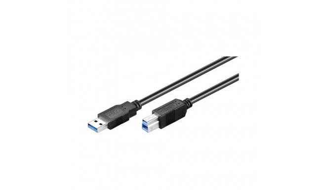 USB 3.0 AB 500 black 5m