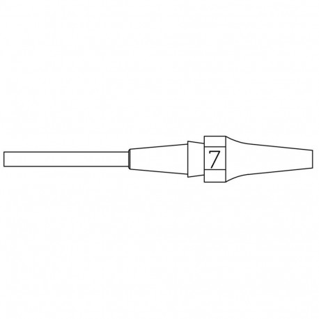 XDSL 7 DESOLDER TIP 1.2X2.7 L 16.5MM