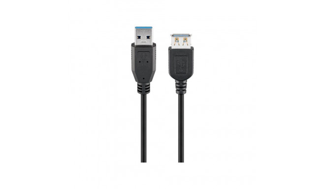USB 3.0 SuperSpeed Extension Cable 5.0m, Black