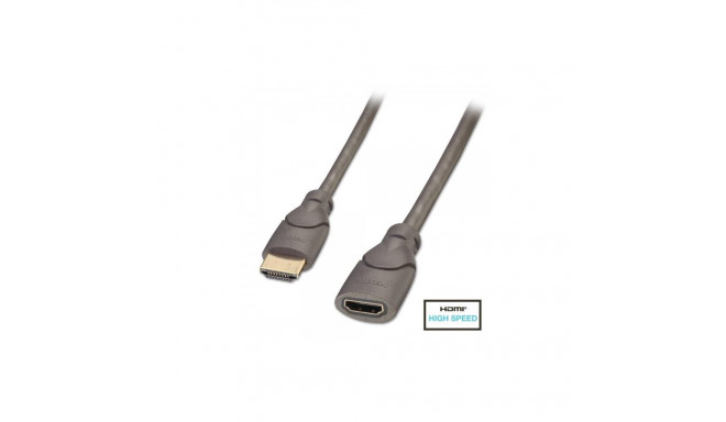 HDMI pikenduskaabel 0.5m, High Speed, 2160p, 3D, PREMIUM