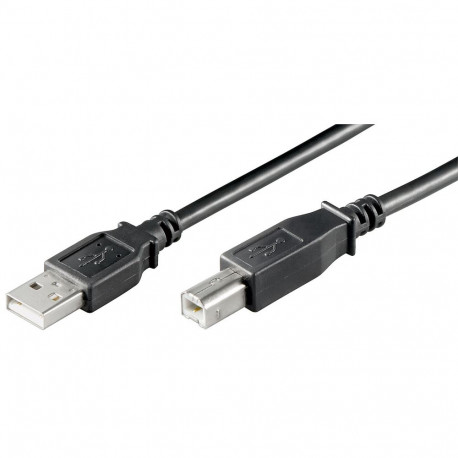 USB 2.0 kaabel A - B 5.0m, must