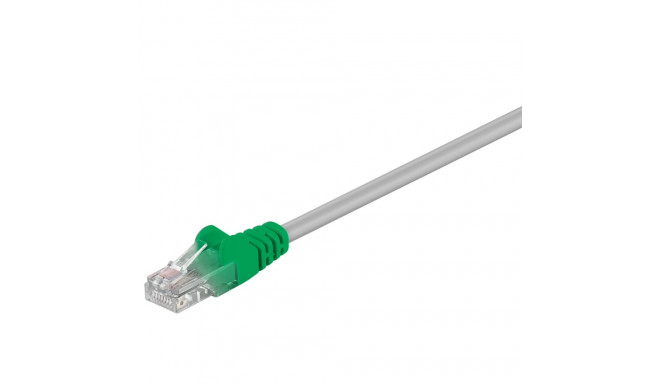 Võrgukaabel Cat5e UTP 3.0m, hall, ristiga, CCA