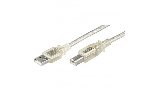 USB AB 100 HiSpeed 2.0 TRANS 1m