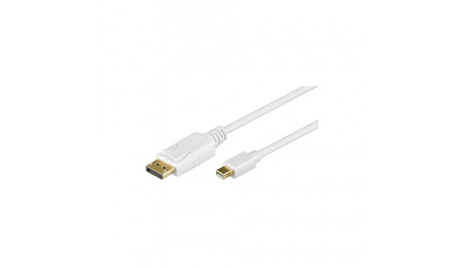 DisplayPort - Mini DisplayPort kaabel 1.0m, valge