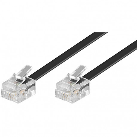 Telefoni kaabel 3.0m 4pin must 1:1